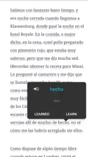EWA: Learn English & Spanish Language capture 8