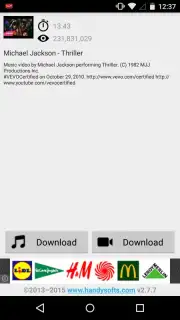 YouTube MP3 and MP4 Downloader capture 1