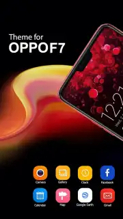 Oppo F7 Launcher - Themes and Wallpapers capture 3
