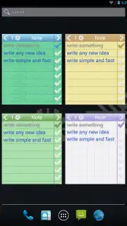 Note To Do. Widget capture 5