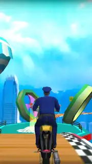 Police Bike Stunts Games capture 8