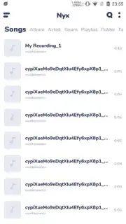 Nyx Music Player capture 1