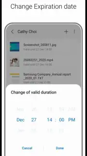 Samsung Private Share capture 2
