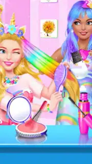 Hair Nail Salon: Makeup Games capture 2