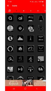 Black Icon Pack Free capture 4