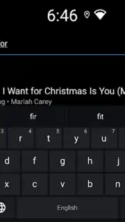 Google Automotive Keyboard capture 2