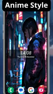 Anime launcher KawaiDroid capture 1