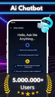 Chat AI Bot: Chatbot Assistant capture 1