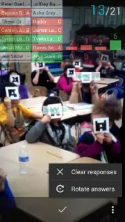 Plickers capture 2