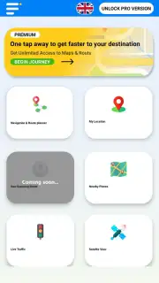 GPS Road Map capture 2