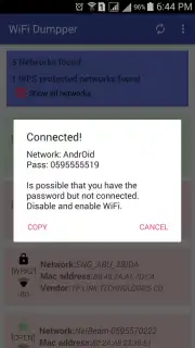 WiFi Dumpper ( WPS Connect )‏ capture 3