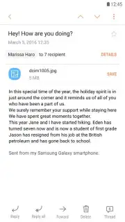 Samsung Email capture 3