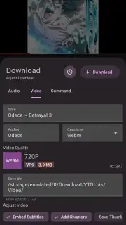YTDLnis capture 4