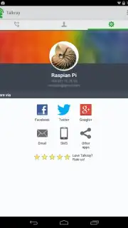 Talkray capture 1