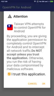 Taiwan VPN -Plugin for OpenVPN capture 2