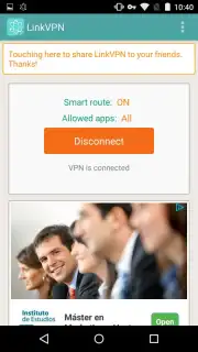 LinkVPN capture 3