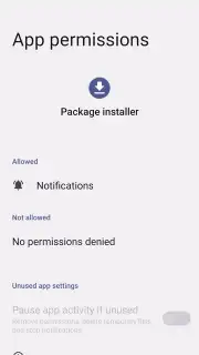 Package installer Google capture 4
