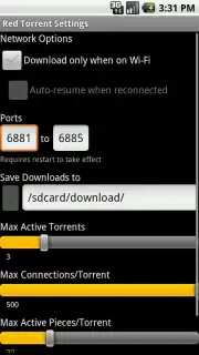 Red Torrent Lite capture 1