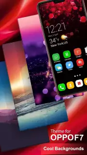 Oppo F7 Launcher - Themes and Wallpapers capture 1