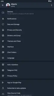Telegram X capture 4
