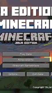 Java Edition UI for Minecraft capture 5