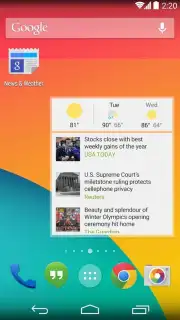 Google News and Weather capture 5