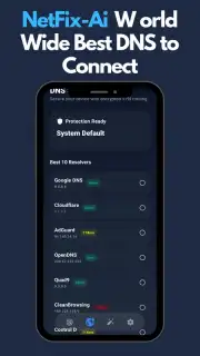 NetFix-Ai: Smart DNS Changer capture 2