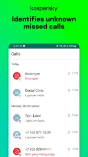 Anti-spam: Kaspersky Who Calls capture 6