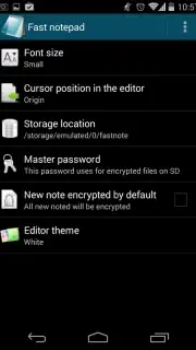 Fast Notepad capture 1