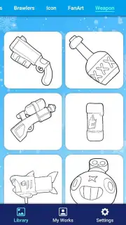 Coloring Brawl Stars capture 2