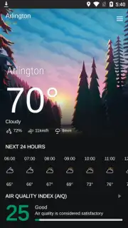 Weather Live capture 1