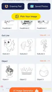 AI Drawing : Trace & Sketch capture 5