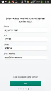 Kaspersky Endpoint Security capture 2