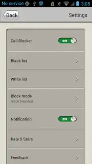 Call Blocker capture 2