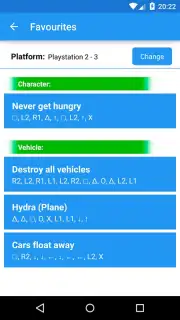 Cheats - GTA San Andreas capture 3