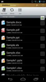 ThinkFree Office Mobile Viewer capture 1
