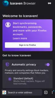 Iceraven Browser capture 1