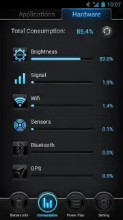 Battery Optimizer and Widget capture 7