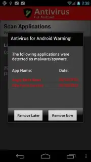 Antivirus capture 1