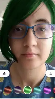 Fabby Look — hair color changer & style effects capture 2