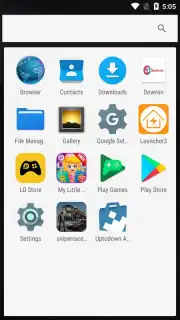 Indus Launcher capture 2