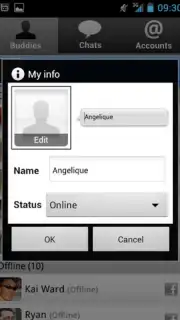 eBuddy Messenger capture 1