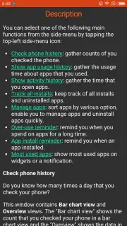 App Usage capture 9