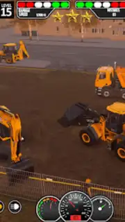 JCB Game Snow Excavator Games capture 3