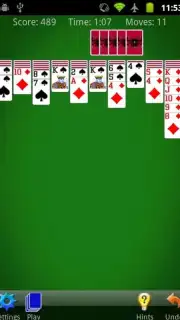 Spider Solitaire capture 4