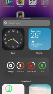 Launcher iOS 17 capture 2