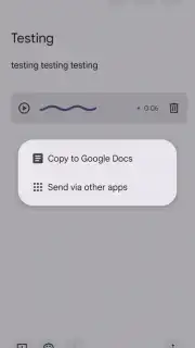 Google Keep capture 11