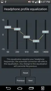 Headphones Equalizer capture 1