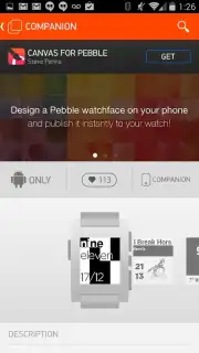 Pebble Appstore capture 3