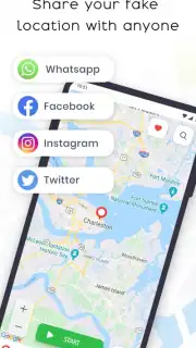 Fake GPS Location Changer App capture 1